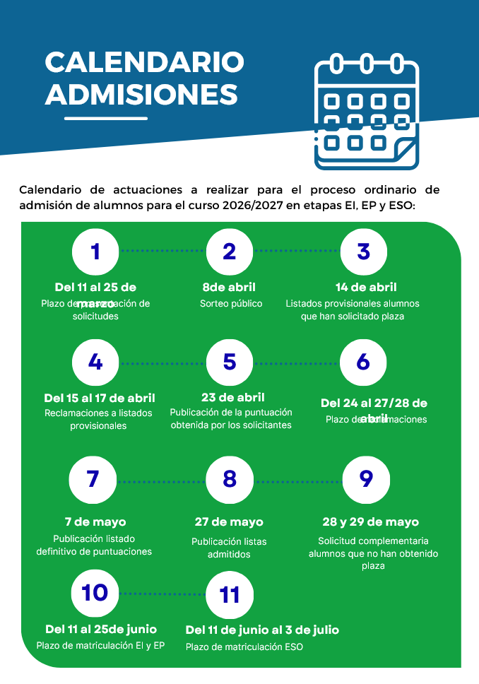 calendario admisiones 26-27